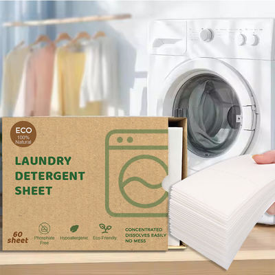قیمت خوب Household Cleaning Washing Eco Friendly Laundry Strips Laundry Detergent Sheets آنلاین