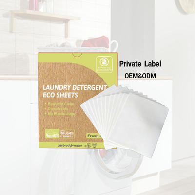 قیمت خوب Eco Friendly 11*7cm Laundry Detergent Strips for baby clothes آنلاین
