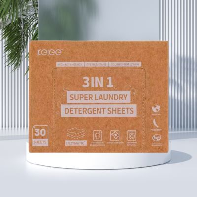 قیمت خوب Plant Enzyme Laundry Detergent Paper Sheets Super Concentrated Laundry Detergent Sheets آنلاین