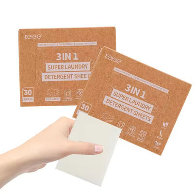 قیمت خوب Eco-Friendly Biodegradable Laundry Detergent Strips Laundry Sheet  آنلاین