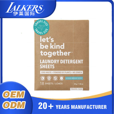 قیمت خوب کاغذ صابون شوینده Lalkers محیط زیست دوستانه آب محلول کمپکت برای استفاده خانگی آنلاین