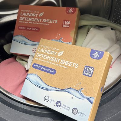 ورقه‌های شوینده لباسشویی با رایحه ماندگار، سازگار با محیط زیست و طبیعی، تمیزکننده عمیق