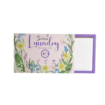 ورق شوینده لباسشویی 8X پاک‌کننده عمیق و سازگار با محیط زیست و از بین برنده بو