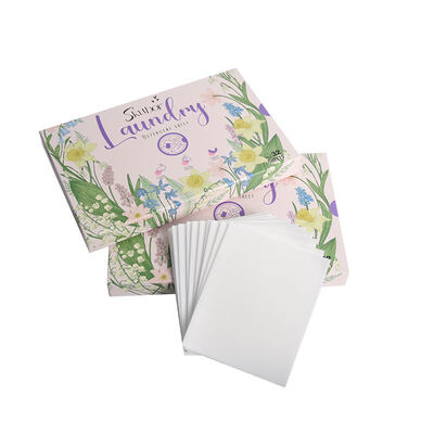 ورقه‌های شوینده لباس با رایحه اسطوخودوس سازگار با محیط زیست، سلامت