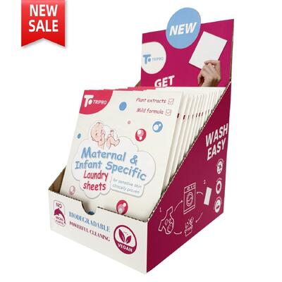 قیمت خوب ورق های شوینده لباسشویی مبارزه با لکه، پاک کننده صابون کاغذی لباسشویی آنلاین