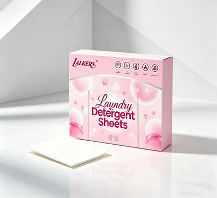 ورق های مواد شوینده فرمول طبیعی با اندازه 11 * 14 سانتی متر و 50٪ ماده فعال برای تمیز کردن عمیق