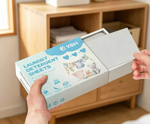 ورق‌های شوینده لباس دوستدار محیط زیست با قدرت پاک‌کنندگی قوی و رایحه قابل تنظیم