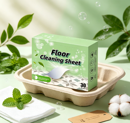 برگه تمیز کننده کف نواری 11x14 سانتی‌متر با بیش از 55% ماده فعال و سورفکتانت گیاهی قرص تمیز کننده کف